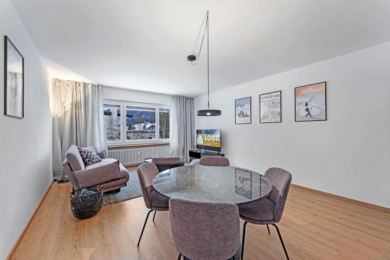 Abitaziun Belmunt 103 - St Moritz "Loga Elegance Apartment" Exterior photo